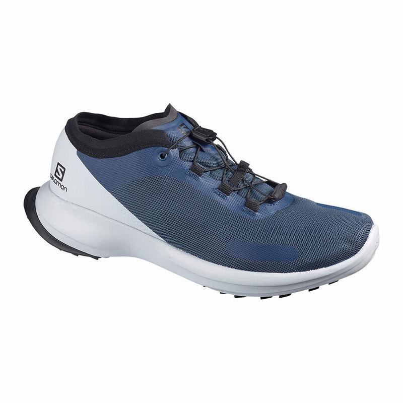 Salomon Israel SENSE FEEL - Mens Trail Running Shoes - Blue (YIHZ-25368)